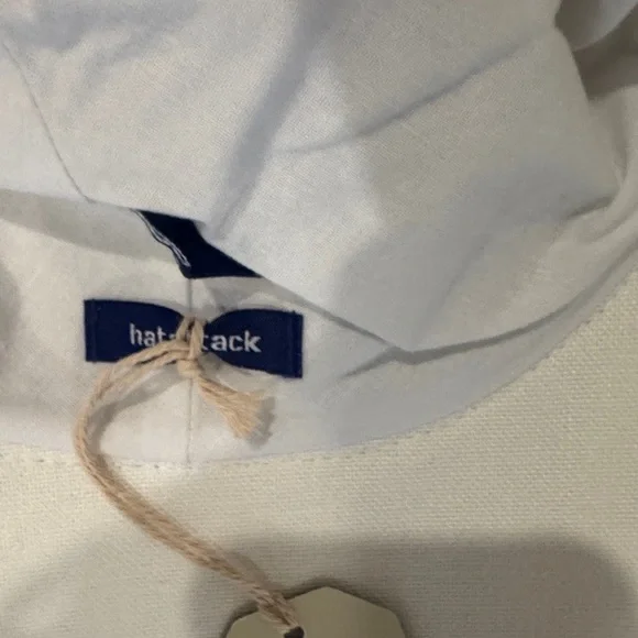 Hat Attack White Frayed Edge Hat - Picture 2 of 2